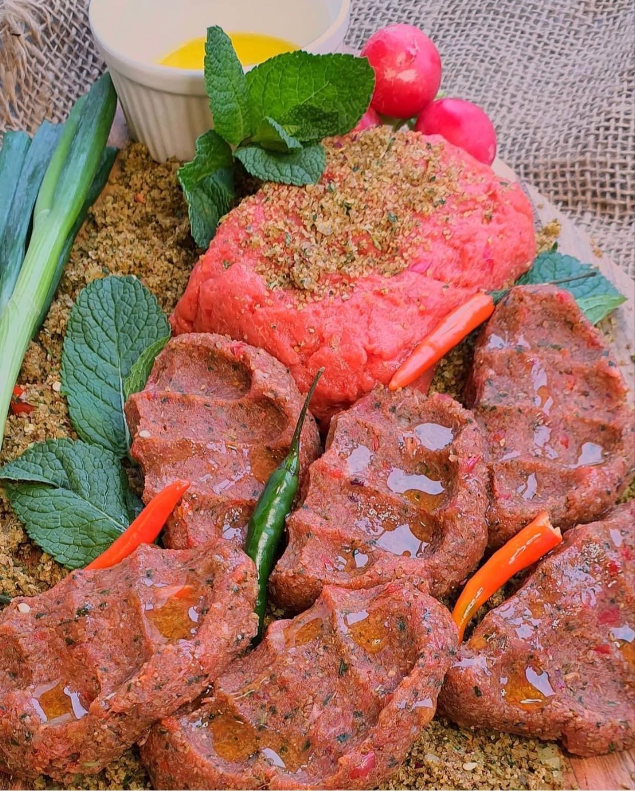 كبة نية فراكة عالبلاطة